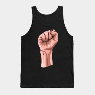 Raise your fist for Mental Health Awareness Tank Top